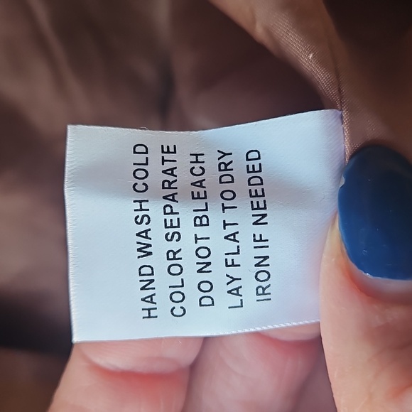 Saints & Hearts Fringe Jacket Vegan Suede Leather Women Large - Picture 3 of 5